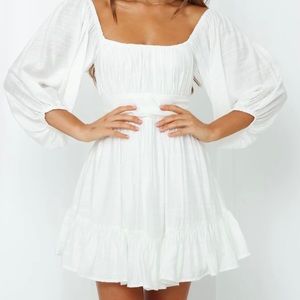 Esther and Co white dress